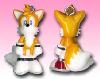 Tails figurine for keychain